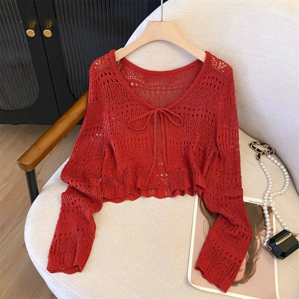 Crochet Lace Cardigan