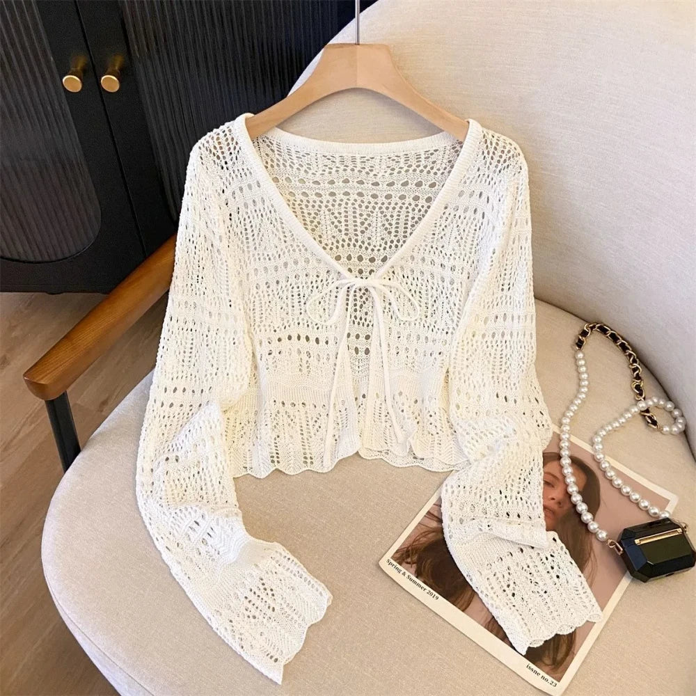 Crochet Lace Cardigan
