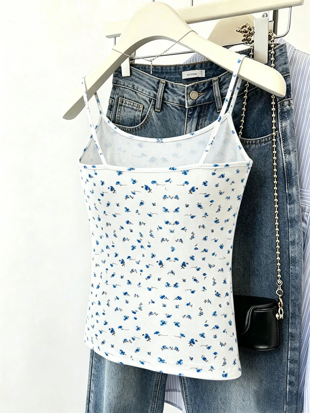 Floral Print Spaghetti Strap Camisole