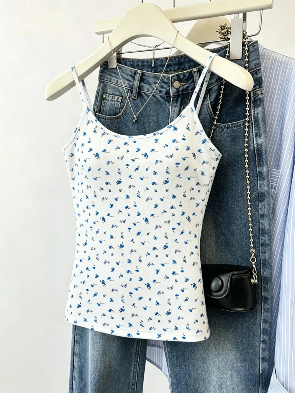 Floral Print Spaghetti Strap Camisole