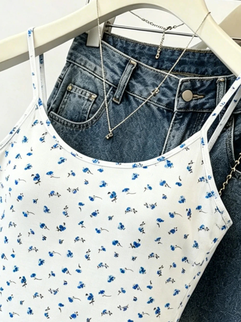 Floral Print Spaghetti Strap Camisole